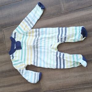 Honest Company 100% Organic Cotton Sleep N' Play Zip-up Newborn